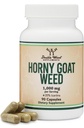 Horny Goat Shed for Men and Women – no fillers (Max strong Epimedium Std. to 20% Icariins) 每人1000毫克,90卡普尔(马力增强补充剂),由双木制作