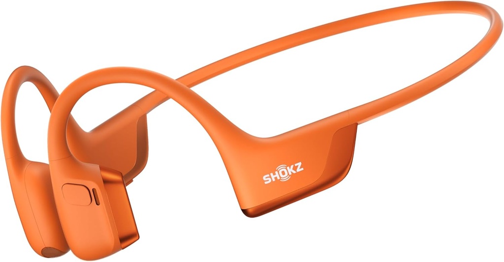 SHOKZ 新的 OpenRun Pro 2 - Open-Ear, Bone Property Sport 耳机 - 带有反射带 - 汗流阻力, Workout 耳机 - 安全,无线,舒适的适合深水下士和智能密克App