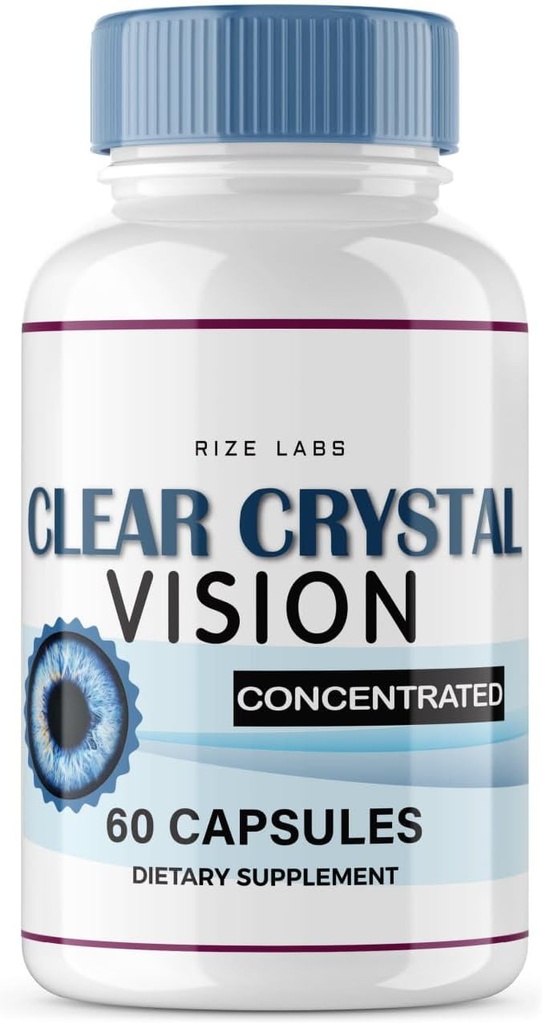 rizes 实验室 清晶视觉补编 清晶视觉 灰眼 清晶视觉支持健康眼功能 清晶视觉公式审查(60 Capsules)