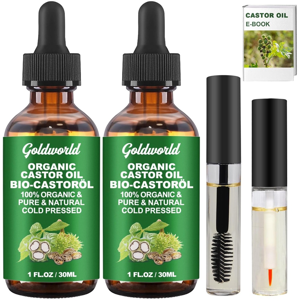 Castor Oil Organization and Prure Cold pressed Unrefined Erelash Growth Serum, Hexene Free Glass Bottle Lash, Christmas Gifts for Women stocking Stuffers (原始内容存档于2018-03-04) (英语). 卡斯托尔石油有机和纯冷压未精炼的眼球生长液,六纳自由玻璃瓶拉什,圣诞礼物给女性储存 Stuffers