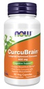 NOW 补编,CurcuBrainTM 400 mg 配有 Longvida® 优化曲霉素,50 Veg Capsules