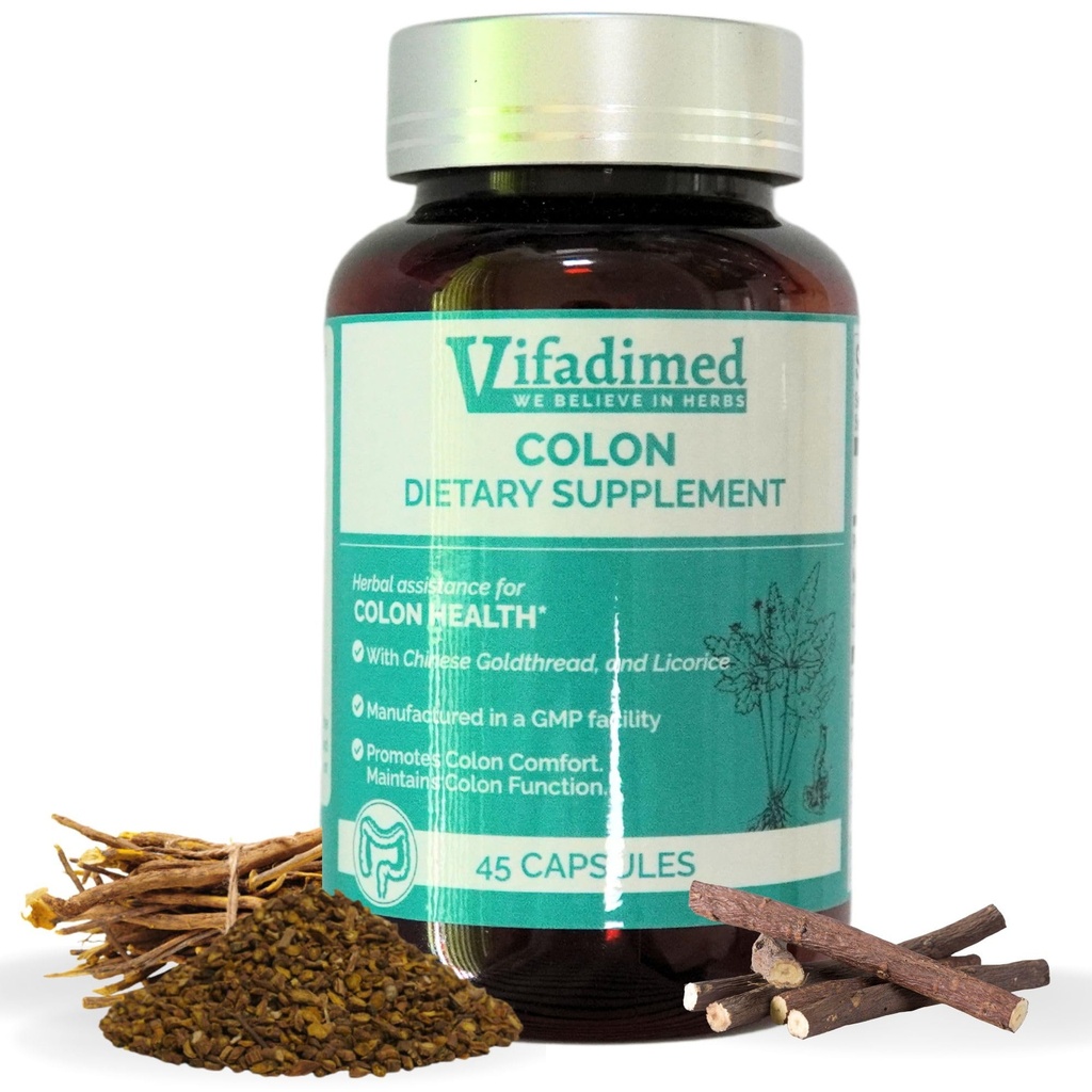 Colon for Diarghea, IBS-D, Colitis, Soothes 刺激, Enhances Colon的功能. 古特·莱宁,古特·微比奥姆,古特·莫特利特. IBS救济。