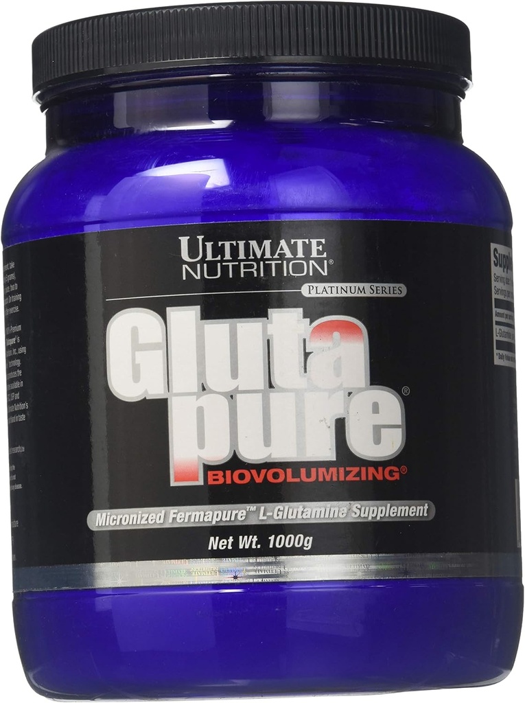 极端营养 Gluta纯生物活化微量化肥料 L-Glutamine,肠道健康规范,肌肉恢复,免疫支持补充1000G