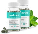 机体除臭补充剂,机体除臭剂补充剂,Chlorophyll除臭瓶,90 Capsules(2)