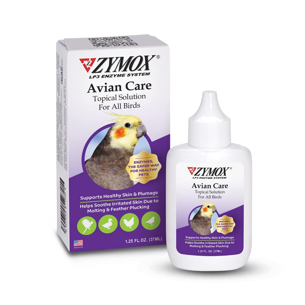 ZYMOX 禽护理专题解决方案w/o Hydrocortisone - 1.25 oz