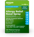 基本护理 24-Hour过敏性肾上腺喷洒、氟丙酮丙酮丙酮(Glucocoortioid),50 mcg Per Spray,全处方强度,非昏睡,0.54 fl oz(Pack of 1)