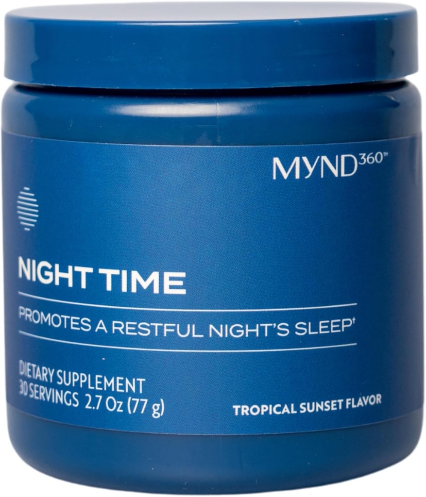 Nu Skin MYND360 夜间睡眠援助 + 镁和梅拉托宁睡眠补充 + 镁 CCTRET Powder + 推动休眠 → 非哈比特形成镁补充
