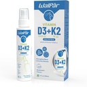 维生素D3和K2 口腔喷洒(60个剂量) - 75mcg,3000 IU 多维特敏喷洒-Muskmeloon Flavor - 容易吸收口腔维生素D液体补充 - 骨质健康支持和成人免疫喷洒