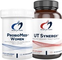 健康阴道Probiotic & UT 支持 Bundle - ProbioMed Women Probioules (30 Capsules) for Gut Health & Vaginal pH, UT 协同(60 Capsules) Urinary Tract 支持 Hibiscus & D-Mannose