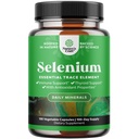Yeast Free Selenium 200mcg Capsules - 抗氧化剂和甲状腺支持基本轨迹矿物的高潜力硒补充剂 - Vegan Non-GMO Gluten Free & Made in The United States - 100 Count