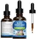 Pet Wellbeing Blood Sugar Gold for Cats - Holistic Support for Healthy Blood Sugar Levels, Insulin Stabilization & Normal Pancreatic Function - NASC Certified & Vet-Formulated - 2 oz Liquid