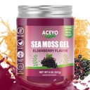 (8 OZ) Sea Moss Gel 有机草原 长生莓 火焰 爱尔兰海摩斯 男性 自然维冈 102 维生素和矿物 野生收获 非GMO Immune Defense Booster Lung Thyroid 消化支持