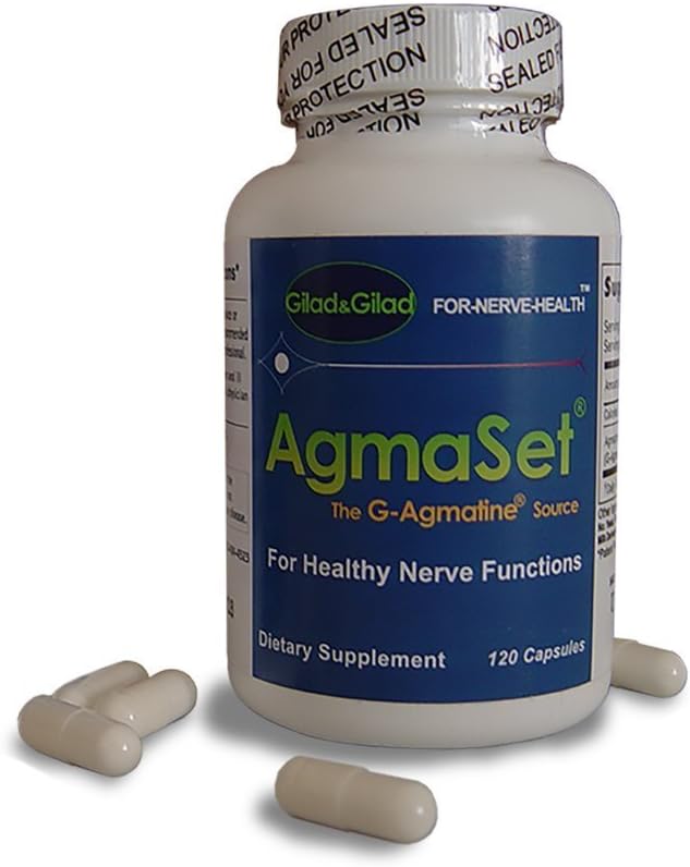 AgmaSet - 由Gilad&Gilad The Scientists所补充,为神经健康发现了Agmatine。