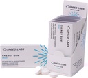 速速实验室 薄荷天然咖啡因能源 25mg 咖啡因,陶林,B 维生素 每块,48块(6包8) 无糖,零卡路里,自然甜化,Gluten Free