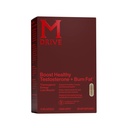 Mdrive Boost and Burn Testosterone 支持补充品和脂肪燃烧剂,配有锌,KSM-66 Ashwagandha, Advantra Z, 75 Capsules
