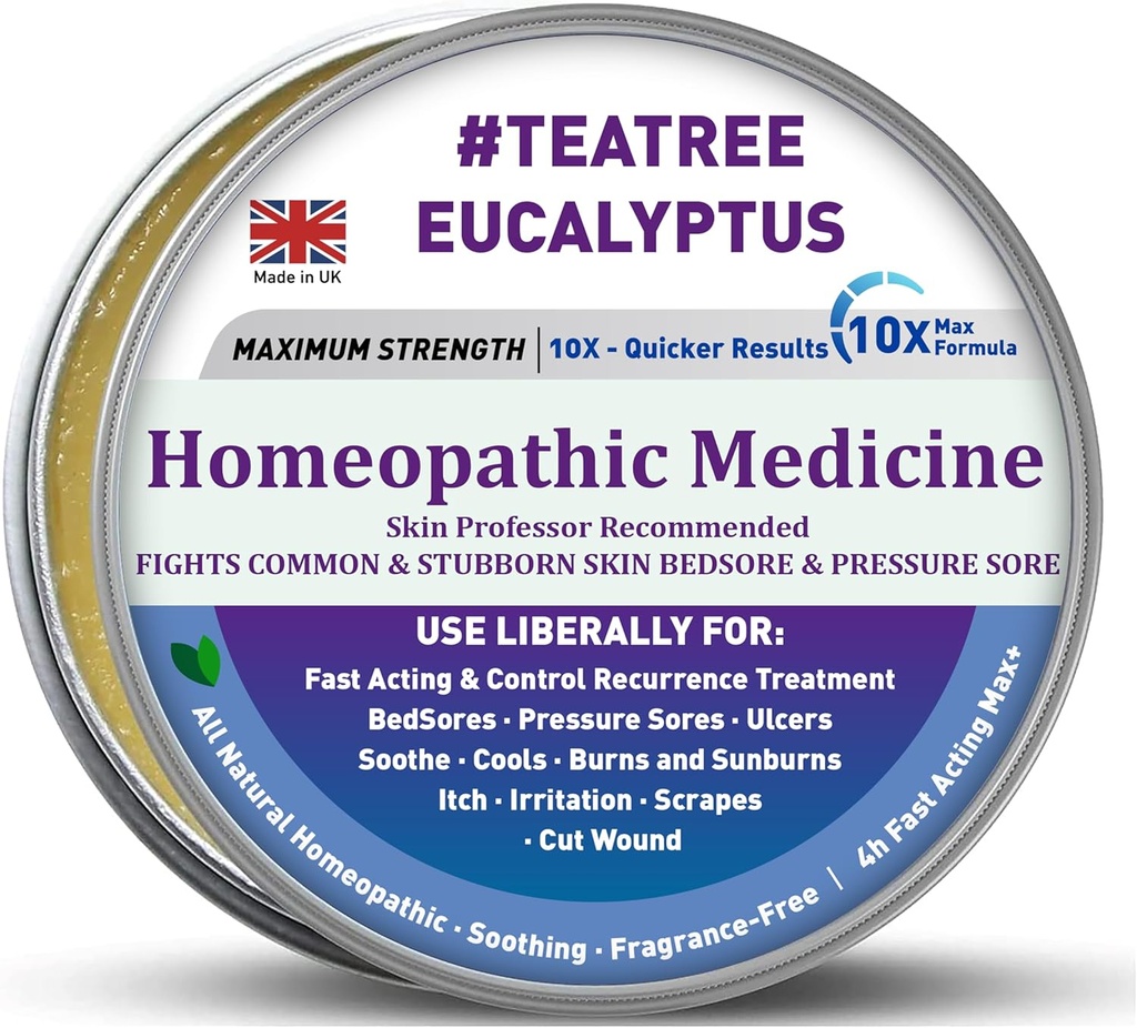 Manuka Honey 5x 快速疗伤救济 高级奶油产品, Buttocks Bed Sores, 压力痛,伤痕, Ucers, Cuts, Scrapes, Burns Deep, 穿戴包含 Granules, 不刺激性油脂