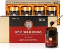 6年发酵 韩国红金森 摘录 QQ 4X 200g 瓶子 QX 9.6mg Ginsenosides / 15g 能源,焦点, Fatigue, Imune支持 QQ 男女草药补充