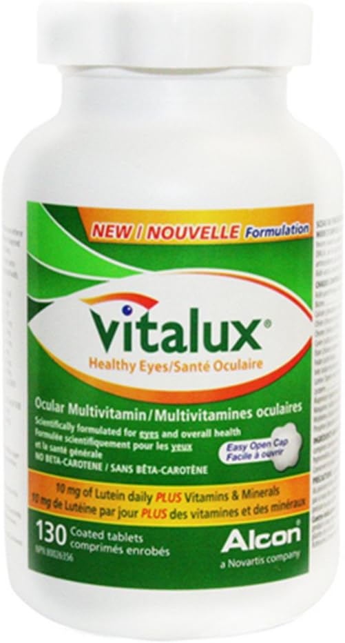 Vitalux 健康眼 多维特敏 含5 mg lutein, 130平板