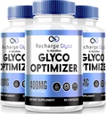 (3 Pack) 重充Glyco Capsules, 重充Glyco-optimer for Health and Wellness, 全天然Glyco支持, 官方Glyco优化器, 重充Glyco审查(180 Capsules)