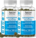 Awan Ashwagandha Gummys博士的埃米尔,Mood,能源,和Immune Boster,120厘米60天供应