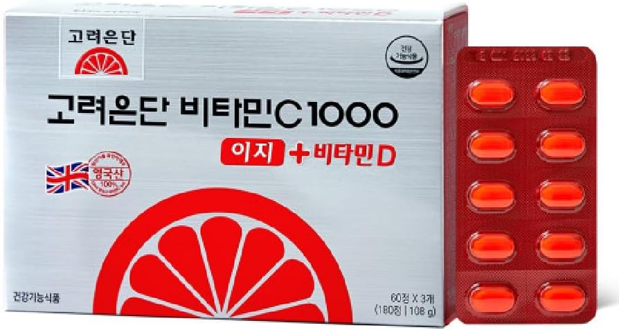 KULOSORY 韩国 Eundan维生素C 1000mg + 维生素D 600mg Premium 个人包装180片