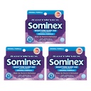 Sominex 最大力量的夜间睡眠援助 | 双酚胺 CHI | | 每包16卡 | 3-Pack