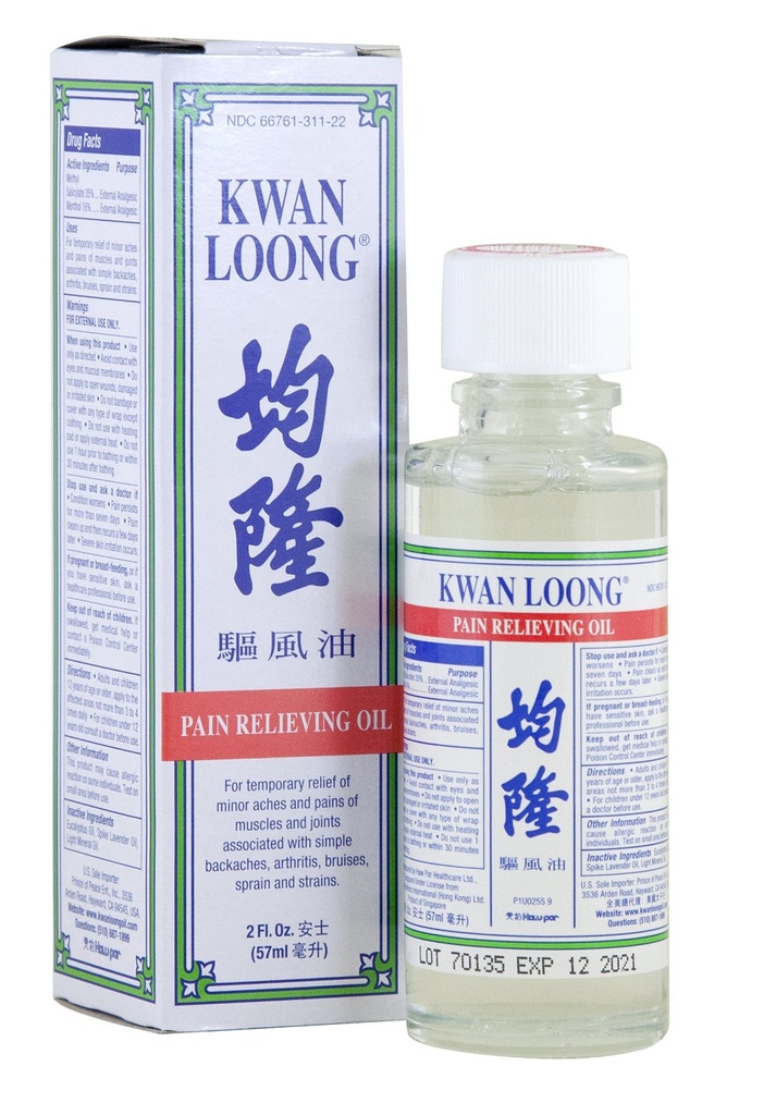 宽隆痛 解冻芳香油(2 fl oz)
