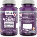 Naka Pro Herbs 白金营养素 Probiotic (7 Strains, 16亿 +) 大陆架稳定, 75 Vcaps 1 计算包装 May Vary