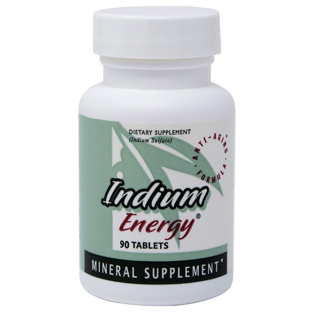 East Park 研究 - Indium Energy - All Natural Indium Powerful Anti-Anti-Anti-support - 帮助增加能量和支持精神清晰度,睡眠,联合和整体健康意识