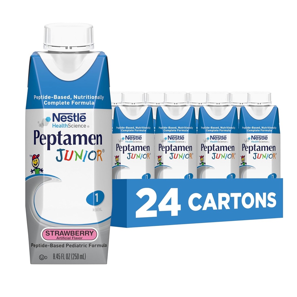 Peptamen 初级补编,草莓,8.45 Fluid Ounce,24包