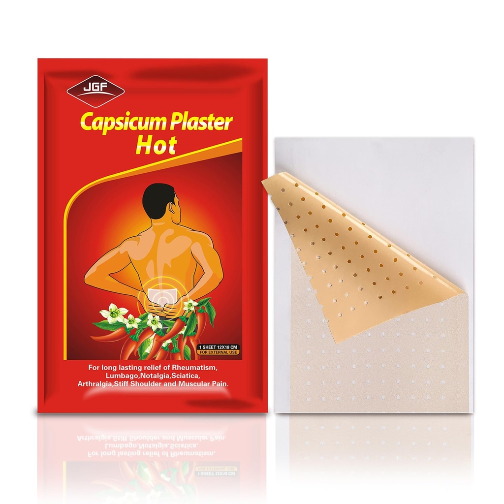 Capsaicin Patches, 20 Pack 4. 72"x7.08" 热Capsicum Patches