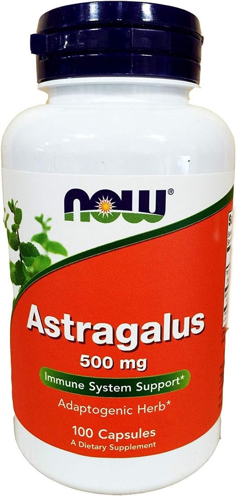 现在食品 Astragalus 500 mg - 100 Caps 2 包装