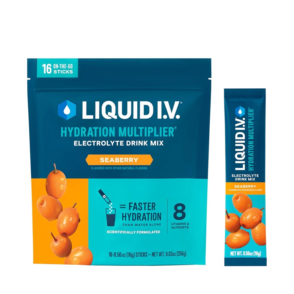 液态I.V. − 水力倍增器-电解质 饮用 − 12 Pack(192架)