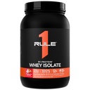 规则1 R1蛋白质 Whey Isolate - 有25g蛋白 & 6g BCAA 单自孤立和水解源进行劳动回收(2英镑*,草莓 & Crème)