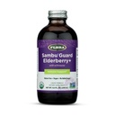 Flora Organic Black Elderberry Syrup + 8.5oz - Echinacea的Immune助推器,用于儿童与成年人,无添加糖,Gluten Free, Vegan, SambuGuard