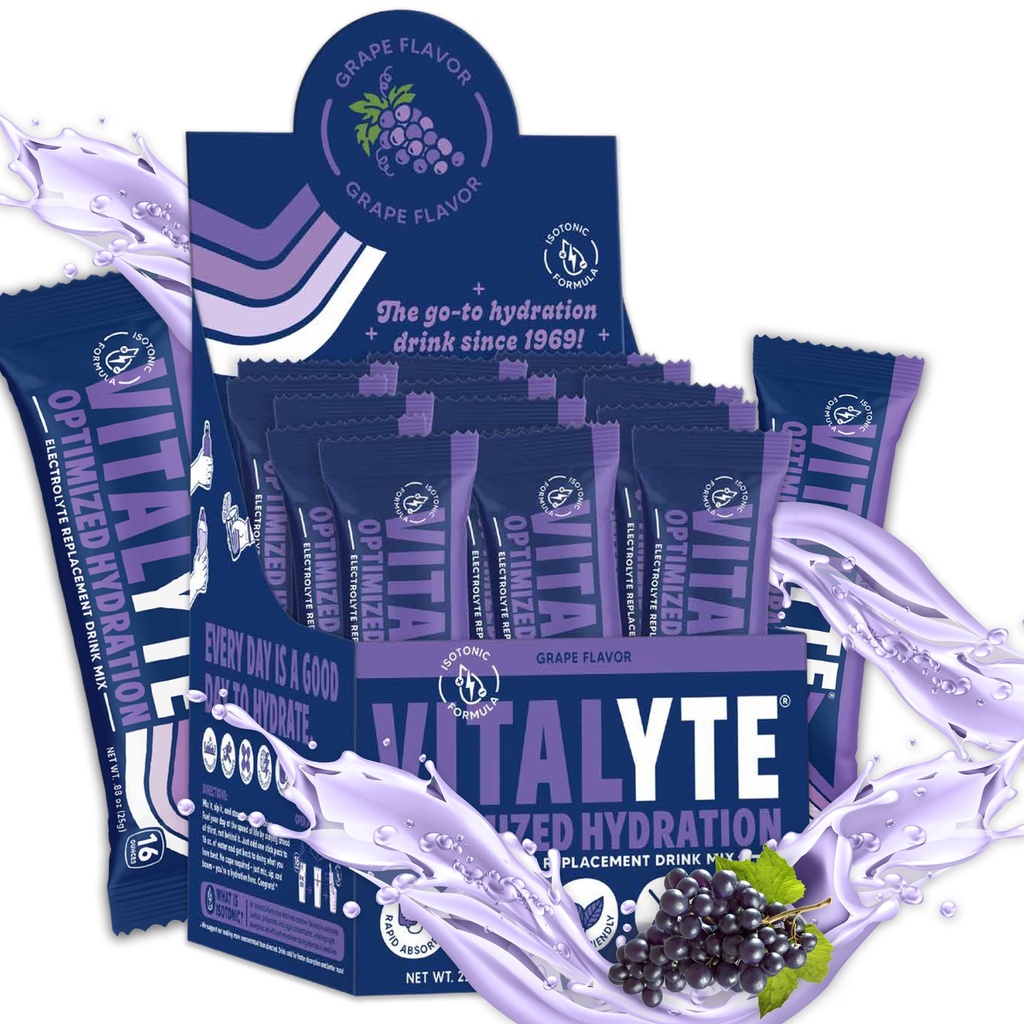 Vitalyte 电解质包 同位素运动饮料 电解质包 运动营养 电解质替代饮料 脱水救济包