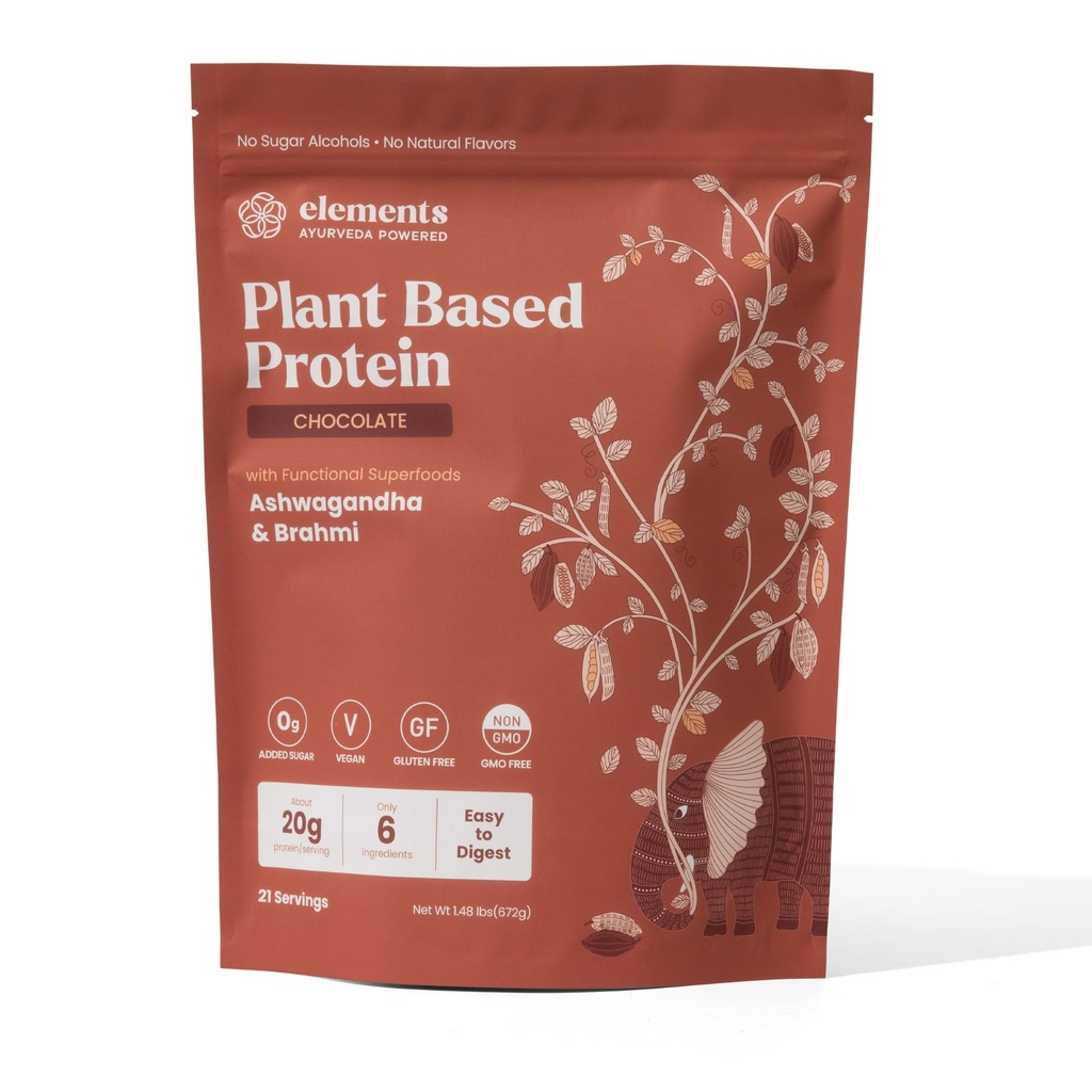 以植物为原料的Vegan巧克力蛋白粉 -- -- 用纯有机黄豆和Raw Cacao制成的替代食品摇摆 -- -- Keto、奶制品自由、大豆自由、Paleo和Non-GMO -- -- 1lb -- 14