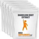 Bulk Assupports.com Dandelion Root 提取粉末 - 肝脏和消化支持草药补充剂 - Gluten Free - 500 mg / service, pack of 5 (5 Kilgrams - 11 lbs)