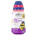 Zarbee's Children's Nighttime Honey Cough Syrup + immune for Kids 2+, Cough Syrup with Soothing Dark Honey, Real Elderberry, 维生素D & Zinc, & Chamomile, 无毒,混合莓, 4 f.