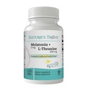 大自然的Trove Melatonin 3mg + L Theanine 200mg – 平静和放松 – 120 科舍尔植物科普勒斯