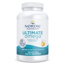 Nordic Naturals Ultimate Omega, Lemon Flavor - 180 Soft Gels - 1280 mg Omega-3 - High-Potency Fish Oil with EPA & DHA - Promotes Brain & Heart Health - Non-GMO - 90 Servings