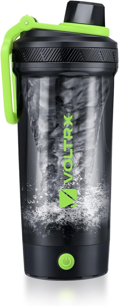 VOLTRX 摇摆瓶,Gallium USB C 可充电电蛋白混合剂,摇摆杯 蛋白质和换料摇摆,BPA Free,用Tritan制造,24oz