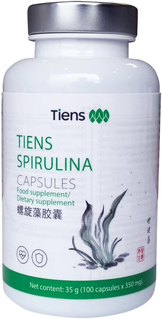Tiens Spirulina Capsules (100 个伯爵)