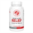Silver Fern Bloat & Gas Releaseive Enzyme Blend - 1瓶 = 30 services - FODMAP & Bloating Drovicion 与Tolease L, Pectinase & More (1瓶)合著的增刊(FODMAP & Bloating Drovictions)