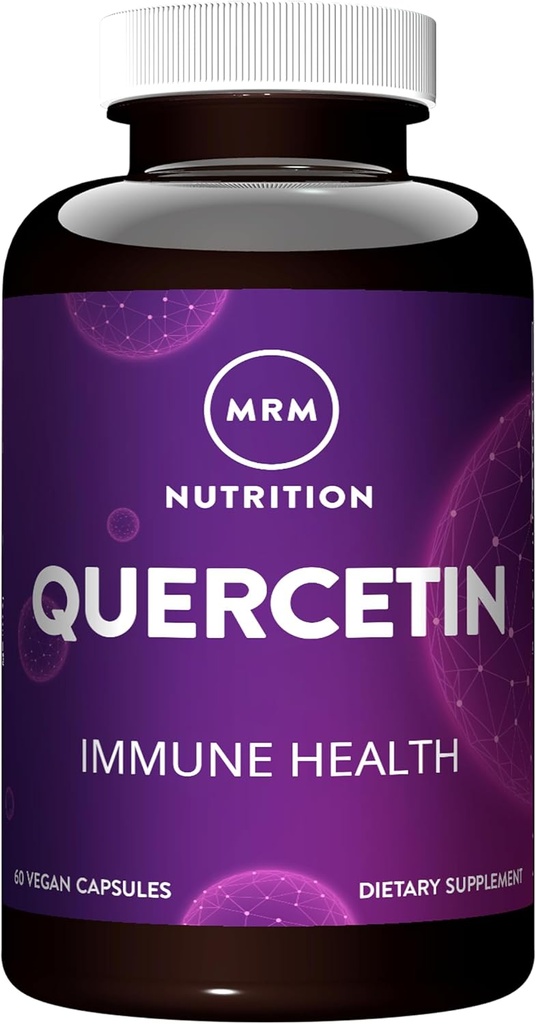 MRM 营养 Quercetin + Imune + 心血管健康 + 500 mg 每服一次 QU995 : World TMs 最纯净的 quercetin + + 抗氧化剂状态 → 60 服过