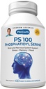 Andrew Lessman PS 100 Phosphatidyl Serine - 60 Capsules - 支持脑神经系统,记忆,认知函数. 对神经递质的生产和释放至关重要。 无附加