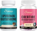 Liposomal Glutathione 1 包装和克里丁单水合物 1 包装
