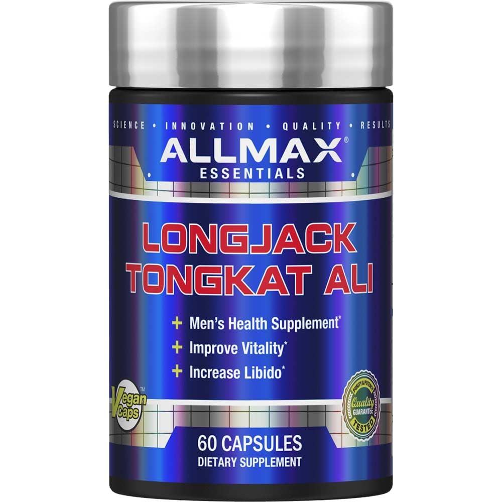 ALMAX 基本知识 LongJack Tongkat Ali - 60 Capsules - 男子健康补充 - 提高生命力 - 60名服务人员