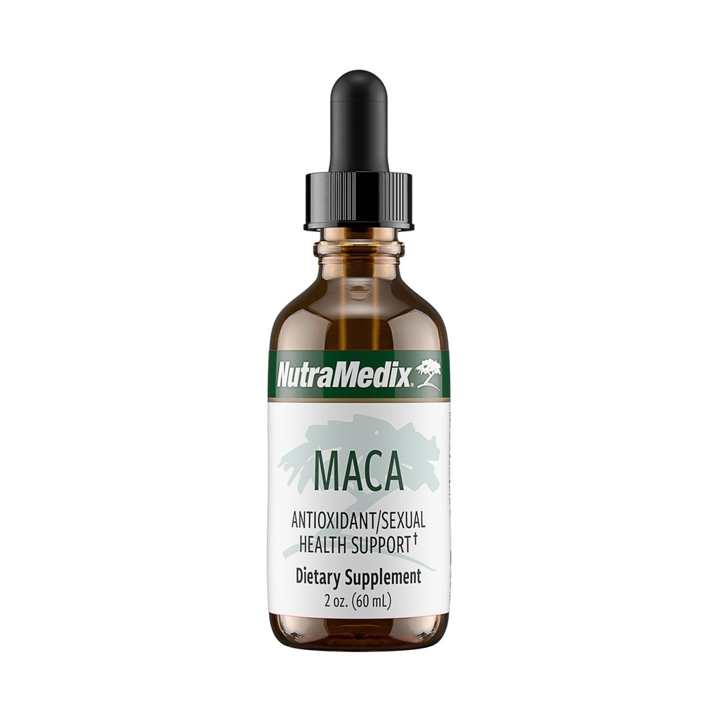 NutraMedix Maca液体叮当 - 与秘鲁的Maca根提取物一起用于妇女健康的Mood 补充药滴 - 草药支持激素健康与Mood - Vegan 补充药(2oz / 60毫升)