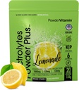 粉末维生素加电解剂 粉末加电解剂 Plus (20 services) 柠檬水 电解剂 粉末 无 Maltodextrin, Keto,Sugar Free, Pink 喜马拉雅盐 1000mg 钾, 120mg 钙, 120mg 镁, 火药